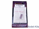 REXX48014 Devoitine D.520 exhaust nozzles, for Tamiya kit