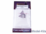 REXX48015 DH.98 Mosquito B Mk.IV exhausts, for Revell kit