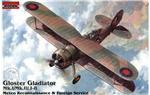 RN438 Gloster Gladiator reconnaissance-foreign service