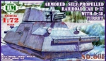 UMT601 Armored self-propelled railroad car DT-45