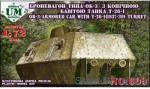 UMT608 OB-3 armored railway car with T-26 turret