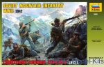ZVE3606 WWII Soviet mountain infantry