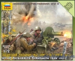 ZVE6104 Soviet machine-gun Maxim with crew, 1941-1943
