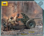 ZVE6114 German Pak-36 anti-tank gun with crew