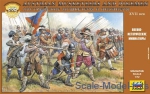 ZVE8061 Austrian musketeers and pikemen, 17th century