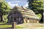 ZVE8532 Thatched country house