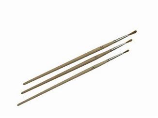 Brushes. set 1 (round #1, #2, #3), 3 pcs