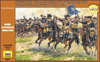 Swedish dragoons of Charles XII