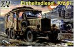 ZVM72002 Einheitsdiesel Kfz.61 WW2 German truck