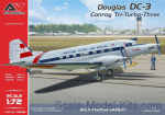 AAM7246 Douglas DC-3 Conroy Tri-Turbo-Three