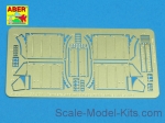 ABR35-A31 Front fenders for Panther Ausf.A/D, Tamiya, Italeri kit
