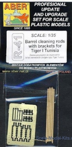 ABRR-41 Barrel cleaning rods with brackets for Tiger I, Tunisia