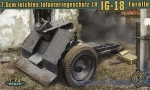 ACE72224 7.5cm leichtes infanteriegeschutz 18