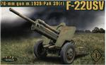 ACE72234 F-22 USV Soviet modernized 76mm field gun/Pak39(r)