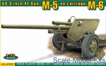 ACE72531 American 3-inch anti-tank gun on the carriage M6 (later version)