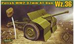ACE72533 Wz.36 Polish WW2 37mm anti-tank gun