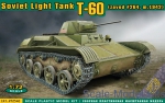 ACE72540 T-60 Soviet light tank (model 1942)