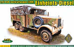 ACE72578 Einheints-Diesel Pritschenwagen (2,5t 6x6 LKW)