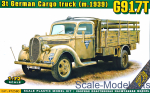 ACE72580 G917T 3t German Cargo truck (mod.1939)