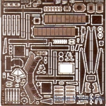 PE7250 Photo-etched for model of helicopter Mi-8T Exterior Set (for Zvezda kit)