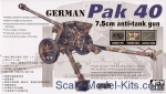AF35071 German PAK40 75 cm anti-tank gun