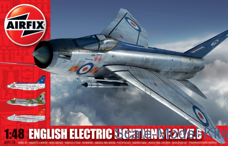 Airfix Lightning F2A/F6 plastic scale model kit in 148 scale
