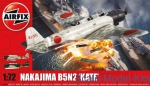 Bombers: Nakajima B5N2 'Kate', Airfix, Scale 1:72