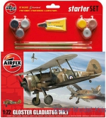 Gift Set: Gift set - Gloster Gladiator Mk.1 Starter, Airfix, Scale 1:72