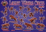 1/72 Alliance 72009 Light Warg Orcs