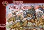 ALL72010 1/72 Alliance 72010 Heavy Warg Orcs