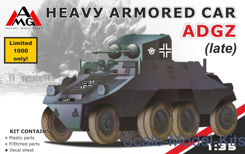 35504 FU AMG Models - 1:35 Heavy armored radio car ADGZ
