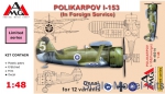 Biplane / Triplane: Polikarpov I-153 (in Foreign service), AMG Models, Scale 1:48