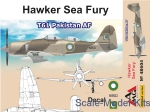 AMG48604 Hawker Sea Fury, T61 Pakistan AF