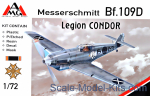 AMG72410 Messerschmitt Bf109D (Legion CONDOR)