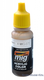 A-MIG-0070 Acrylic paint: Medium brown A-MIG-0070