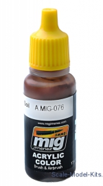 A-MIG-0076 Acrylic paint: Brown soil A-MIG-0076