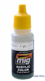 A-MIG-0077 Acrylic paint: Dull green A-MIG-0077
