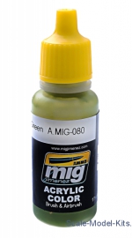 A-MIG-0080 Acrylic paint: Bright green A-MIG-0080