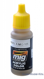 A-MIG-0105 Acrylic paint: Washable Dust (RAL 8000) A-MIG-0105