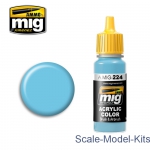 A-MIG-0224 Acrylic paint: Sky line blue FS 35250 A-MIG-0224