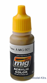 A-MIG-0901 Acrylic paint: Dunkelgelb dark base A-MIG-0901