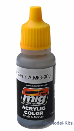 A-MIG-0909 Acrylic paint: Grey light base A-MIG-0909