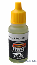 A-MIG-0917 Acrylic paint:  Light green A-MIG-0917