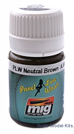 A-MIG-1614 Wash: PLW Neutral brown A-MIG-1614
