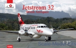 Civil aviation: Jetstream 32 British airliner, Amodel, Scale 1:72