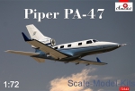 Civil aviation: Piper Pa-47, Amodel, Scale 1:72