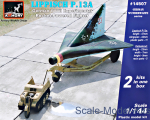 AR-14507 German WWII experimental Rocket-Powered Fighter Lippisch P.13a w/Kettenkrad (2 kits in box)