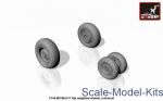 AR-AW14006 Mil Mi-8/17 Hip wheels, weighted