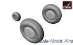 AR-AW48003 Yakovlev Yak-1 wheels