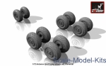 Detailing set: Antonov An-8 wheels, Armory, Scale 1:72